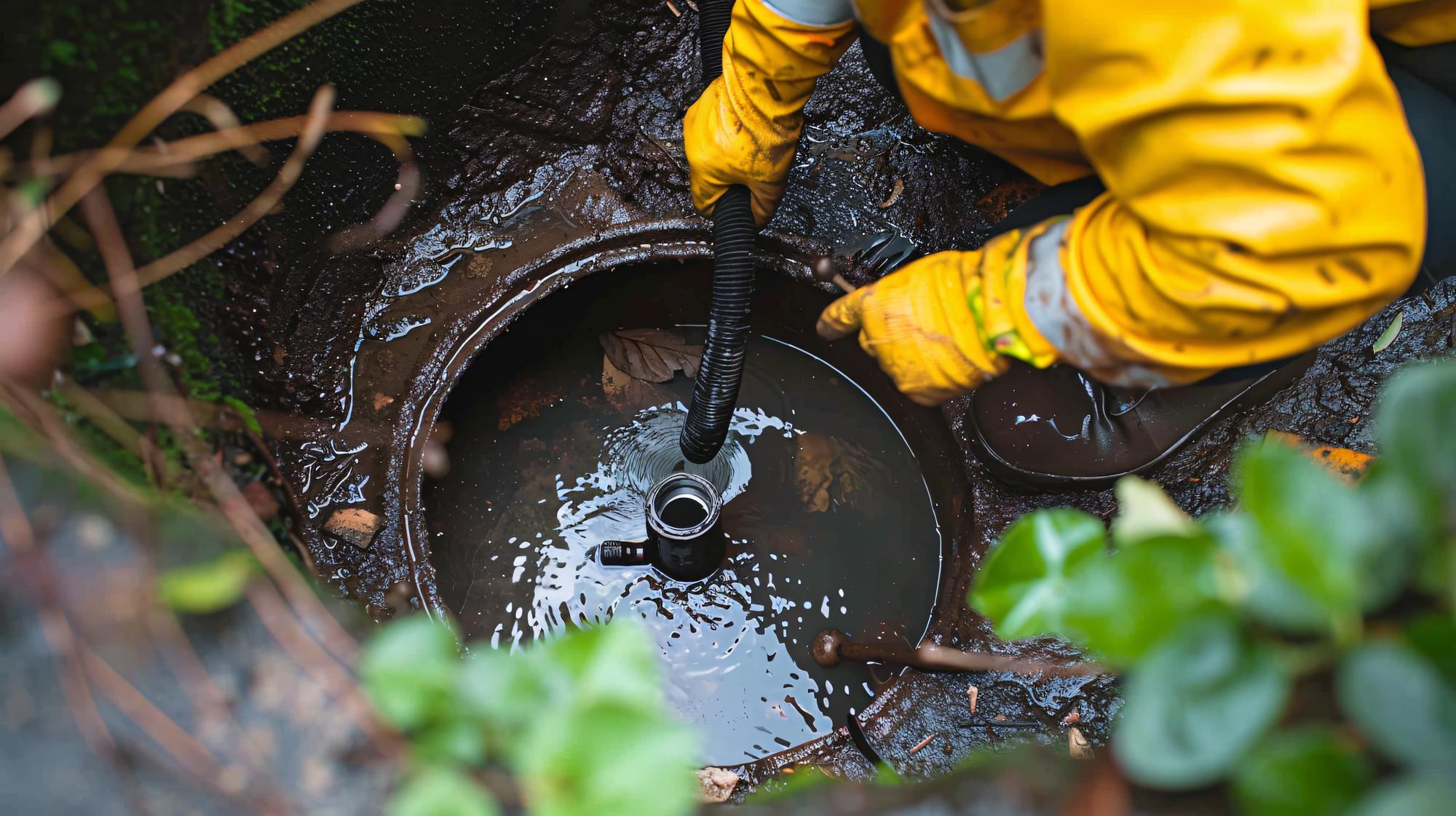 Inspection caméra d’une canalisation collective avant son nettoyage